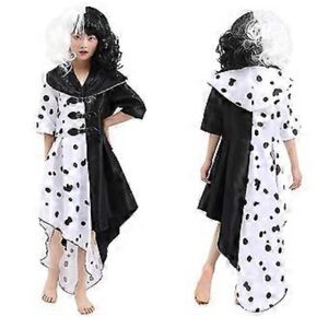 Black and White Dalmatian Costume Coat